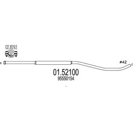 Амортизатор MTS 01.52100