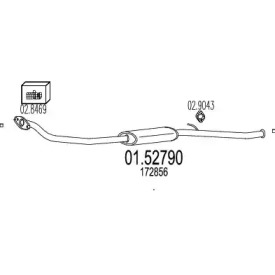 Амортизатор MTS 01.52790