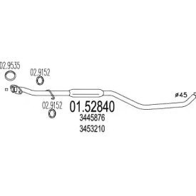 Амортизатор MTS 01.52840