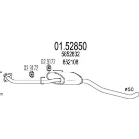 Амортизатор MTS 01.52850