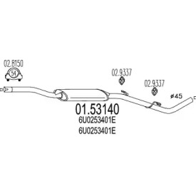 Амортизатор MTS 01.53140