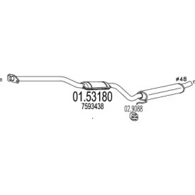 Амортизатор MTS 01.53180