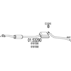 Амортизатор MTS 01.53290