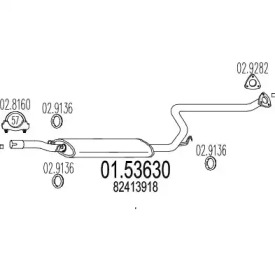 Амортизатор MTS 01.53630