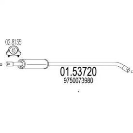 Амортизатор MTS 01.53720