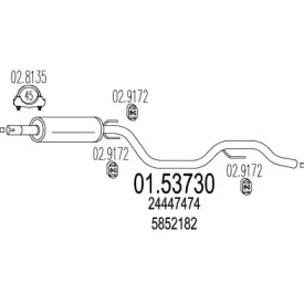 Амортизатор MTS 01.53730