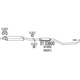 Амортизатор MTS 01.53800