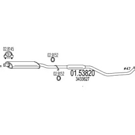 Амортизатор MTS 01.53820