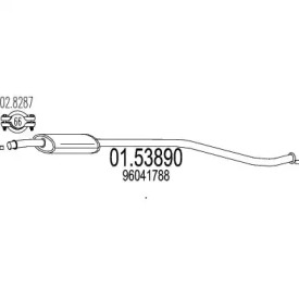 Амортизатор MTS 01.53890