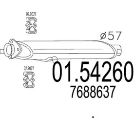 Амортизатор MTS 01.54260