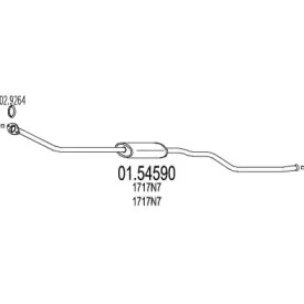 Амортизатор MTS 01.54590