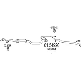 Амортизатор MTS 01.54920