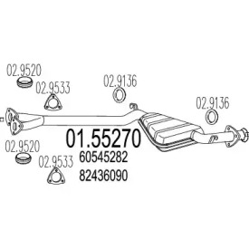 Амортизатор MTS 01.55270