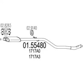 Амортизатор MTS 01.55480