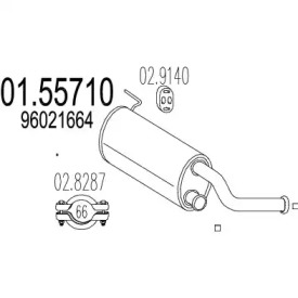 Амортизатор MTS 01.55710