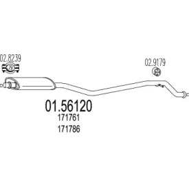 Амортизатор MTS 01.56120