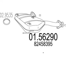 Амортизатор MTS 01.56290