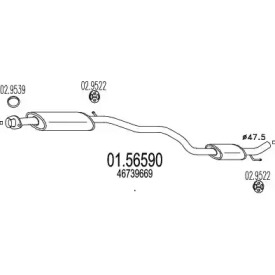 Амортизатор MTS 01.56590