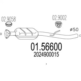 Амортизатор MTS 01.56600