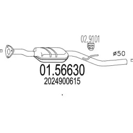 Амортизатор MTS 01.56630