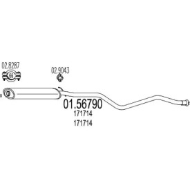 Амортизатор MTS 01.56790