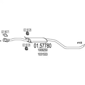 Амортизатор MTS 01.57780