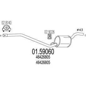 Амортизатор MTS 01.59060