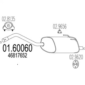 Амортизатор MTS 01.60060