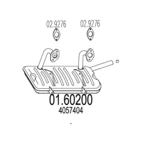 Амортизатор MTS 01.60200