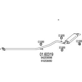 Амортизатор MTS 01.60319