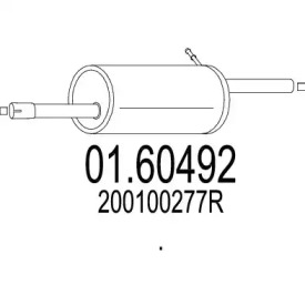 Амортизатор MTS 01.60492