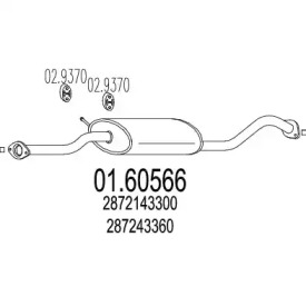 Амортизатор MTS 01.60566