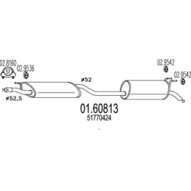 Амортизатор MTS 01.60813