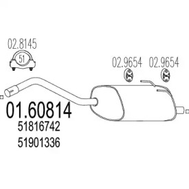 Амортизатор MTS 01.60814