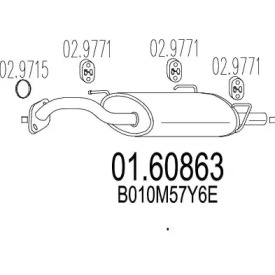 Амортизатор MTS 01.60863