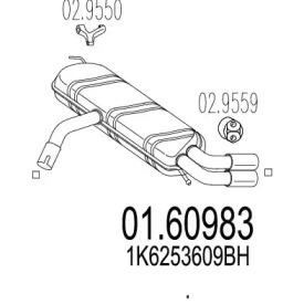 Амортизатор MTS 01.60983