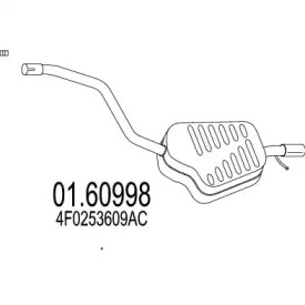 Амортизатор MTS 01.60998