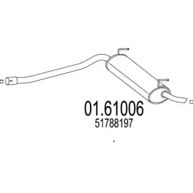 Амортизатор MTS 01.61006