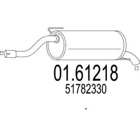 Амортизатор MTS 01.61218