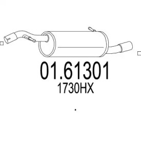 Амортизатор MTS 01.61301