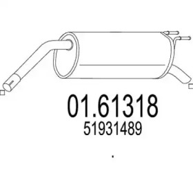 Амортизатор MTS 01.61318