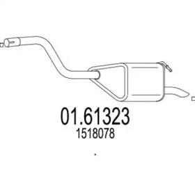 Амортизатор MTS 01.61323