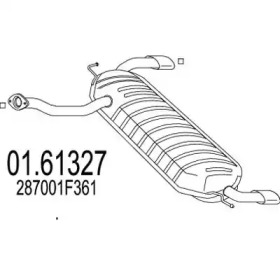 Амортизатор MTS 01.61327