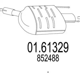 Амортизатор MTS 01.61329