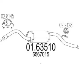 Амортизатор MTS 01.63510