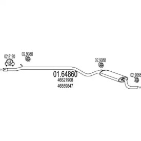 Амортизатор MTS 01.64860