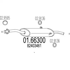 Амортизатор MTS 01.66300