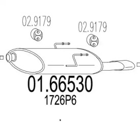 Амортизатор MTS 01.66530