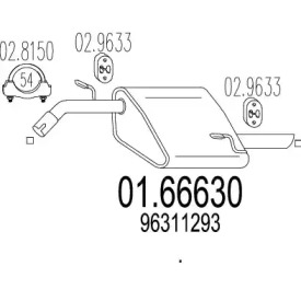 Амортизатор MTS 01.66630