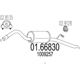 Амортизатор MTS 01.66830